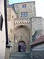 Torturm mit innerem Burgtor, an der Nordwestecke