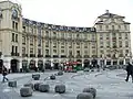 Südhälfte des Karlsplatzrondells
