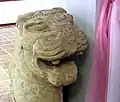 Eisenzeitliche Löwenskulptur