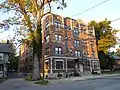 Die Ambassador Apartments in Springfield, seit 2008 im NRHP gelistet