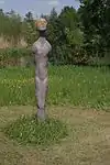 Skulptur Hoch hinaus