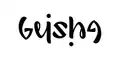 Ambigramm Geisha, 180° Rotationssymmetrie.