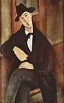 Amedeo Modigliani:Porträt Mario VarfogliPrivatsammlung