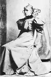 Van Buren, fotografiert von Thomas Eakins, ca. 1884.