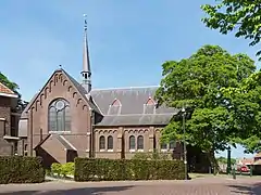 America, Kirche: de Rooms-Katholieke parochiekerk Sint Jozef