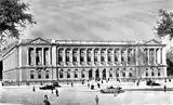 Abele zugeschriebener Entwurf der Free Library of Philadelphia (Parkway Central Library)