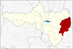 Karte von Nakhon Sawan, Thailand, mit Phaisali