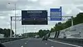 Die A10 an der Ausfahrt Kadoelen (s117), 2006