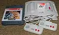 Amstrad GX4000 mit dem Spiel Switchblade