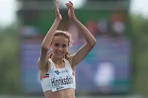 Aníta Hinriksdóttir – ausgeschieden als Fünfte in 2:01,01 min