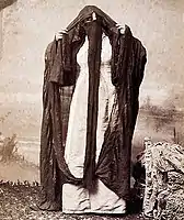 Eine arabische Frau in Ägypten