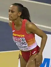 Auch die spanische Bronze­medaillen­gewinnerin Ana Peleteiro stellte einen neuen Landesrekord auf