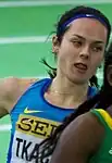 Anastasija Tkatschuk – ausgeschieden als Sechste in 2:01,07 min