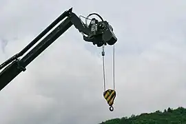 Hydraulische Winde mit Kranhaken