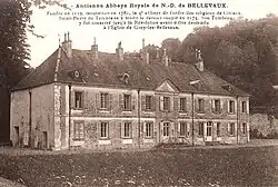 erhaltenes Abteigebäude (um 1900)