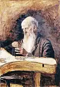 Porträt des Uhrmachers Anders Wilhelm Felixzon