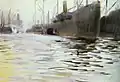 Anders Zorn:Im Hamburger Hafen, 1891