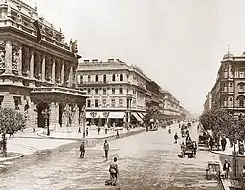 TerézvárosTheresienstadtVI. Bezirk,1896,Andrássy Straßemit U-Bahn