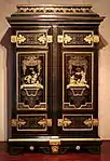 Boulleschrank, um 1700, Museu Calouste Gulbenkian, Lissabon