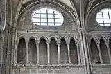 Triforium im Chor