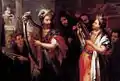 König David spielt Harfe, Privatsammlung