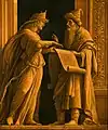 Andrea Mantegna:Eine Sibylle und ein Prophetum 1495