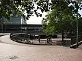 Abgang im Süden des Platzes in Richtung Hauptbahnhof