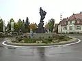 Zuversicht, Bronze, 2009, Kreisverkehr­gestaltung in Heubach