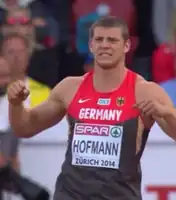 Andreas Hofmann, späterer Vizeeuropameister (2018), belegte Rang neun