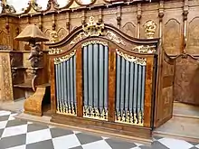 Chororgel 1757 von Andreas Jäger