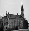 Herz-Jesu-Kirche, Seitenansicht