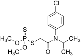 Strukturformel von Anilofos