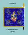 Standarte d’Anjou cavalerie, Rückseite