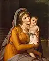 Porträt Anna Stroganowa, 1795