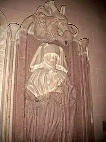 Epitaph Gertrud von Dalberg geb. von Greiffenclau (Gattin Wolf II.)