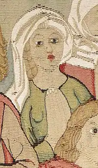 Anna von Lichtenberg auf dem Adelphus-Teppich