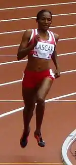 Annabelle Lascar – ausgeschieden als Fünfte in 2:06,53 min