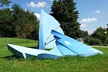 «Sunrise», Gegenplastik zu «Sirius» beim Sportplatz Hardhof