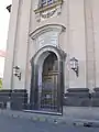 Eingang zur Annenkirche Dresden