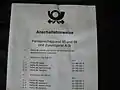 Anschalthinweise der DBP für FeTAp 85 und FeTAp 89