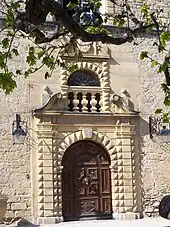 Eingang des Schlosses
