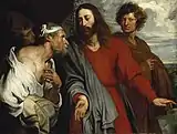 Christus und der Gichtbrüchige von Anthonis van Dyck