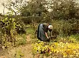 Anton Mauve: Im Gemüsegarten (nach 1870) Museum Barberini Potsdam
