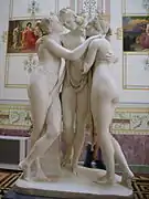 Drei Grazien(Antonio Canova, 1812–1816, Eremitage, Sankt Petersburg)