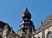 Kathedrale von Antwerpen, drei Laternen­geschosse mit Zwiebel