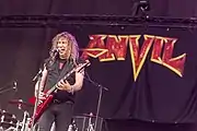 Sänger und Gitarrist Steve „Lips“ Kudlow