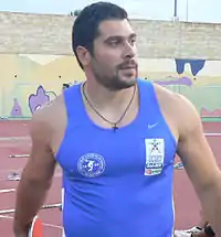 Apostolos Parellis erzielte 61,79 m, was nicht für die Finalteilnahme reichte