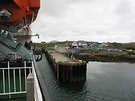 Blick über Lochmaddy