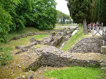 Römische Ruinen in Aquileia