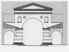 Rekonstruktion des Galeriusbogens